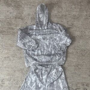 Gray Kids Pajama Set
